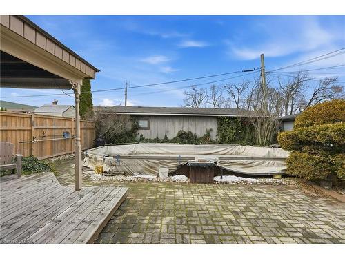685 Dunn Avenue, Hamilton, ON - Outdoor With Deck Patio Veranda