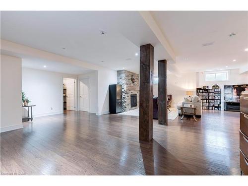 37 Appaloosa Trail, Carlisle, ON - Indoor Photo Showing Living Room With Fireplace