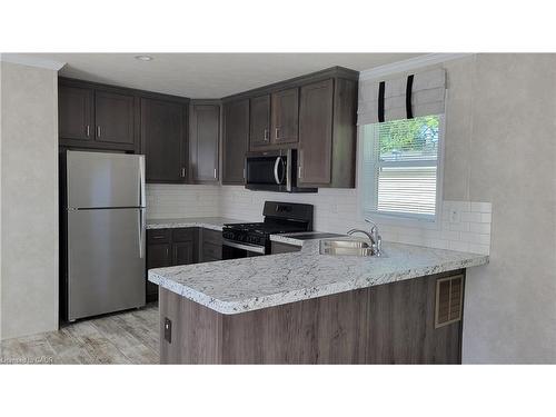24 Macpherson Crescent, Flamborough, ON - Indoor Photo Showing Kitchen With Double Sink