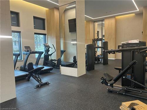 1107-2088 James Street, Burlington, ON - Indoor Photo Showing Gym Room