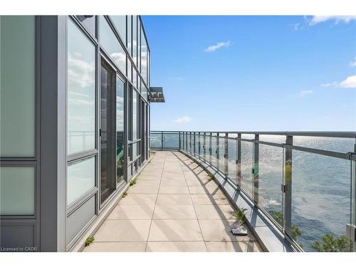 827-3500 Lakeshore Road W, Oakville, ON - Outdoor With Body Of Water With Balcony With View With Exterior