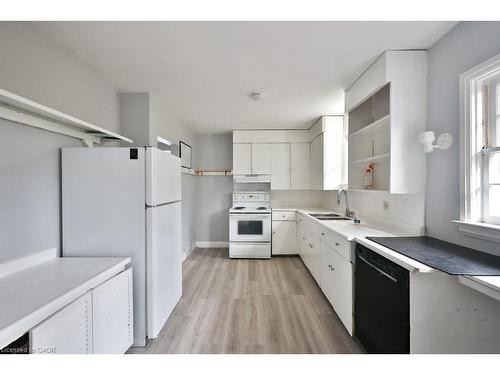 46 Plains Road E, Burlington, ON - Indoor Photo Showing Kitchen With Double Sink