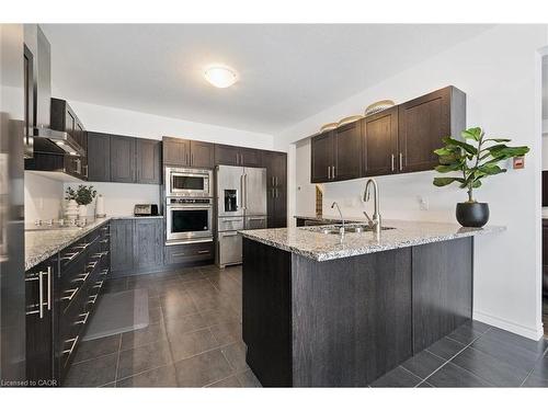 308 Freure Drive, Cambridge, ON - Indoor Photo Showing Kitchen With Upgraded Kitchen