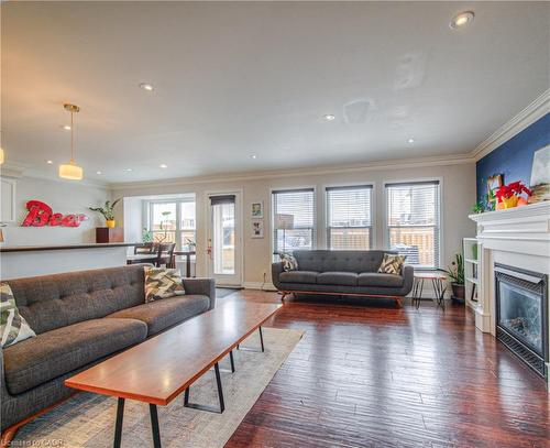 23 Mayo Avenue, Cambridge, ON - Indoor Photo Showing Living Room With Fireplace