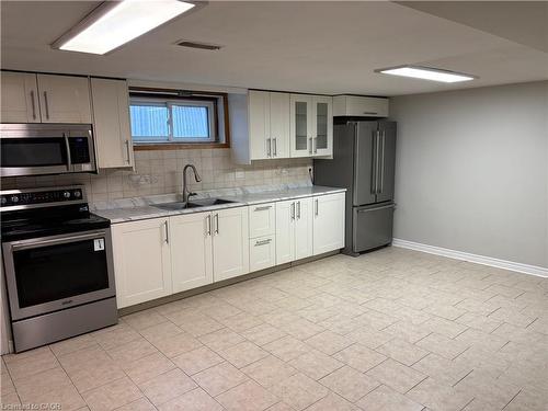 Lower-249 Federal Street, Stoney Creek, ON - Indoor Photo Showing Kitchen