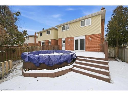 2344 Glastonbury Road, Burlington, ON - Outdoor With Above Ground Pool