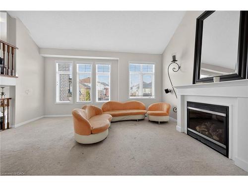3175 Bunkerhill Place, Burlington, ON - Indoor Photo Showing Living Room With Fireplace