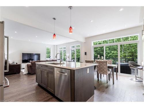 64 Elysian Fields Circle, Brampton, ON - Indoor Photo Showing Kitchen With Upgraded Kitchen