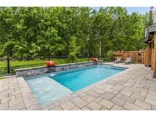 64 Elysian Fields Circle, Brampton, ON - Outdoor With In Ground Pool With Deck Patio Veranda With Backyard