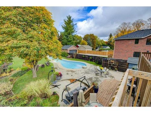 24 Manley Street, Ayr, ON - Outdoor With In Ground Pool