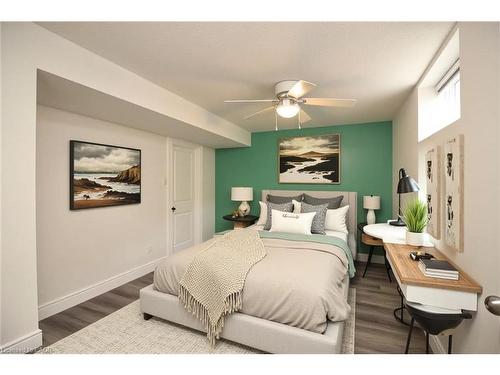Lower-11 Wordsworth Place, Kitchener, ON - Indoor Photo Showing Bedroom