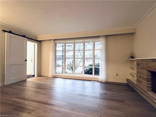 243 Appleby Line, Burlington, ON - Indoor Photo Showing Living Room With Fireplace