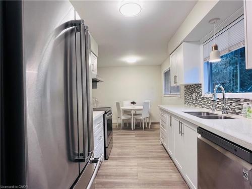 243 Appleby Line, Burlington, ON - Indoor Photo Showing Kitchen With Double Sink