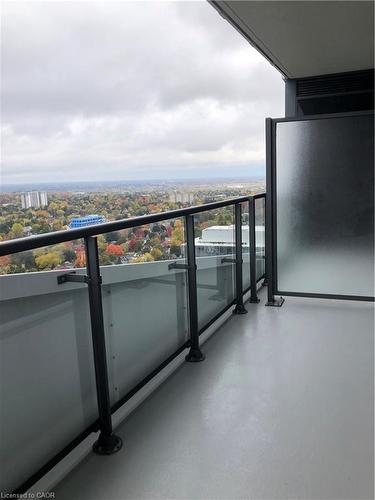 2908-25 Wellington Street S, Kitchener, ON - Outdoor With Balcony With View With Exterior