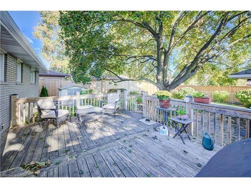 116 Boniface Avenue, Kitchener, ON - Outdoor With Deck Patio Veranda With Exterior