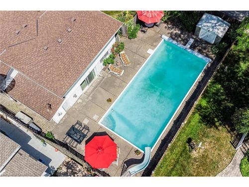 86 Ranchdale Drive, Hamilton, ON - Outdoor With In Ground Pool