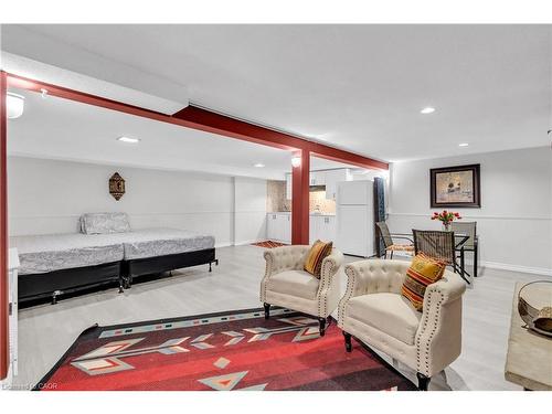 Basement-62 Lewis Crescent, Kitchener, ON - Indoor Photo Showing Living Room