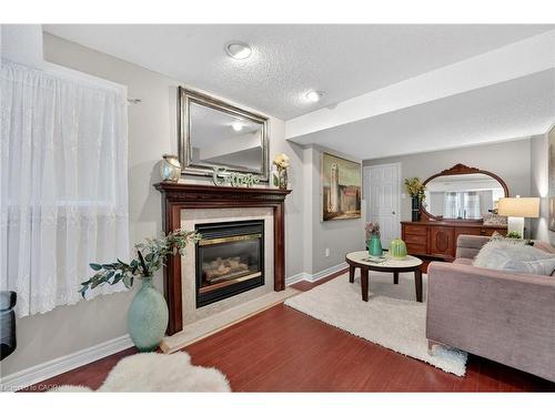 39 Pinebrook Circle, Caledon, ON - Indoor Photo Showing Living Room With Fireplace