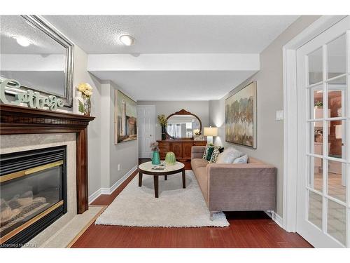39 Pinebrook Circle, Caledon, ON - Indoor Photo Showing Living Room With Fireplace