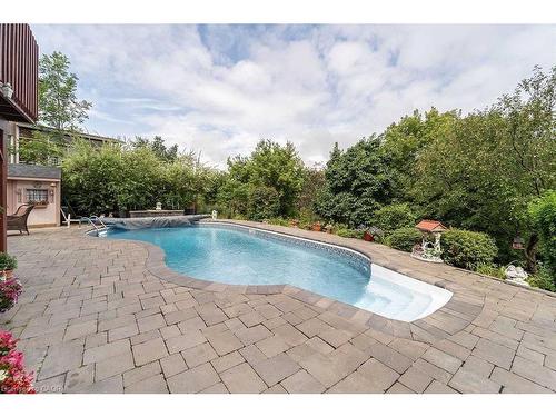 39 Pinebrook Circle, Caledon, ON - Outdoor With In Ground Pool With Backyard