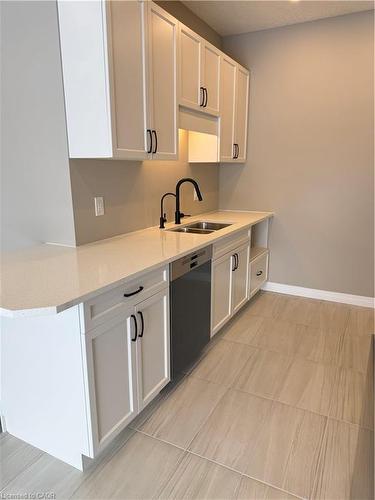 423 Woolwich Street, Waterloo, ON - Indoor Photo Showing Kitchen With Double Sink