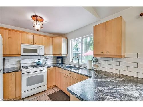 8 Beach Road, Lowbanks, ON - Indoor Photo Showing Kitchen With Double Sink