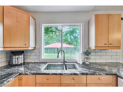 8 Beach Road, Lowbanks, ON - Indoor Photo Showing Kitchen With Double Sink