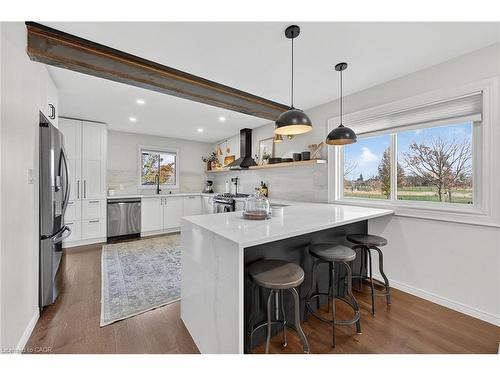 3 Jacqueline Boulevard, Hamilton, ON - Indoor Photo Showing Kitchen With Upgraded Kitchen