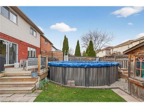 3 Jacqueline Boulevard, Hamilton, ON - Outdoor With Above Ground Pool With Exterior