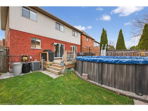 3 Jacqueline Boulevard, Hamilton, ON - Outdoor With Above Ground Pool With Exterior