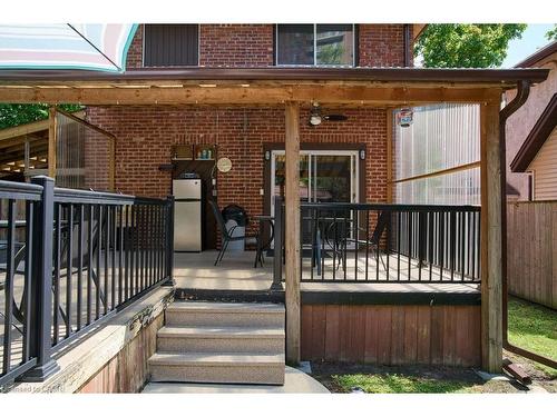 120 Wood Street, Kitchener, ON - Outdoor With Deck Patio Veranda With Exterior