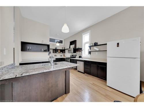 550 Beach Boulevard, Hamilton, ON - Indoor Photo Showing Kitchen With Double Sink