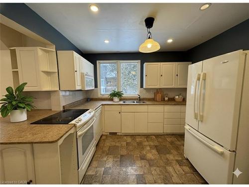 272 Main Street, Cambridge, ON - Indoor Photo Showing Kitchen With Double Sink