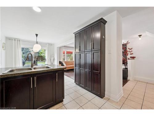 140 Veronica Drive, Kitchener, ON - Indoor Photo Showing Kitchen With Double Sink