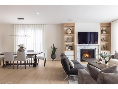 540 Patricia Drive, Oakville, ON - Indoor With Fireplace