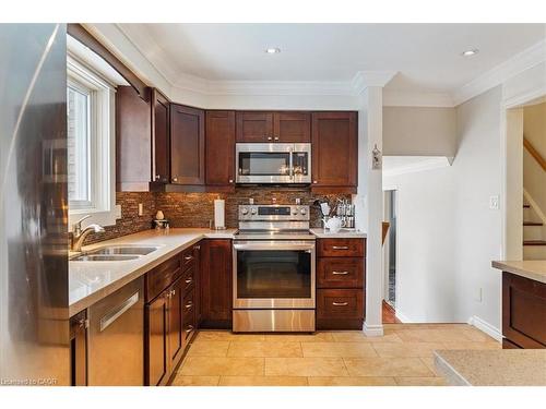 510 Fenwick Place, Burlington, ON - Indoor Photo Showing Kitchen With Double Sink