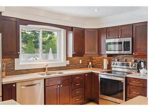510 Fenwick Place, Burlington, ON - Indoor Photo Showing Kitchen With Double Sink
