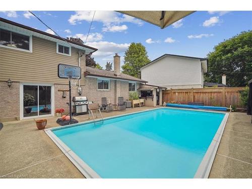 510 Fenwick Place, Burlington, ON - Outdoor With In Ground Pool With Backyard