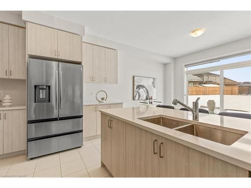 478 Robert Woolner Street, Ayr, ON - Indoor Photo Showing Kitchen With Stainless Steel Kitchen With Double Sink