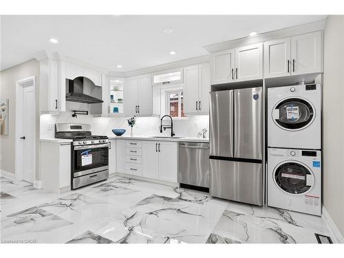150 Brucedale Avenue E, Hamilton, ON - Indoor Photo Showing Kitchen With Stainless Steel Kitchen
