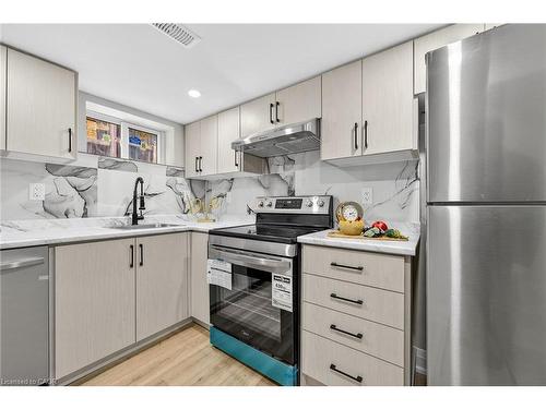 150 Brucedale Avenue E, Hamilton, ON - Indoor Photo Showing Kitchen With Stainless Steel Kitchen