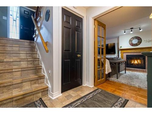 59 Acadia Drive, Welland, ON - Indoor Photo Showing Other Room With Fireplace