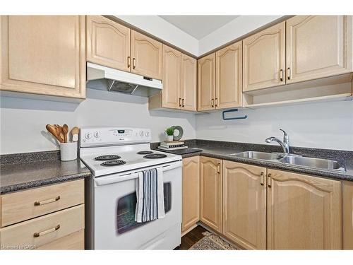 1-2230 Walkers Line, Burlington, ON - Indoor Photo Showing Kitchen With Double Sink