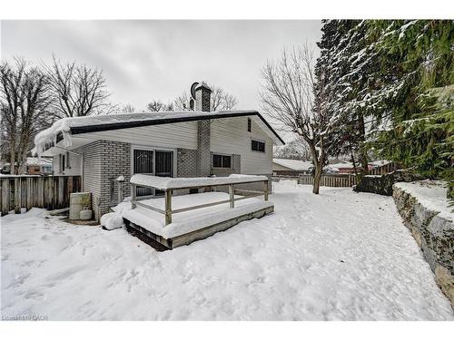 132 Forest Hill Drive, Kitchener, ON - Outdoor With Deck Patio Veranda