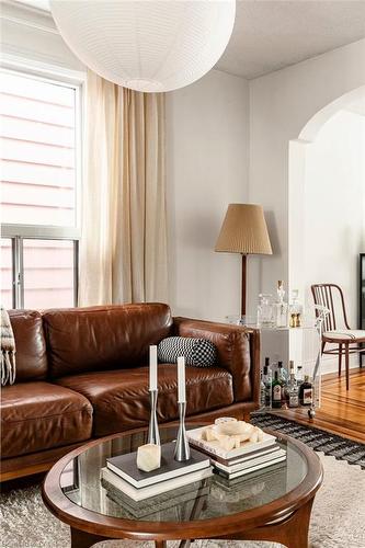 114 Chestnut Avenue, Hamilton, ON - Indoor Photo Showing Living Room