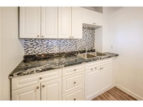 155 Wellington Street N, Kitchener, ON - Indoor Photo Showing Kitchen With Double Sink