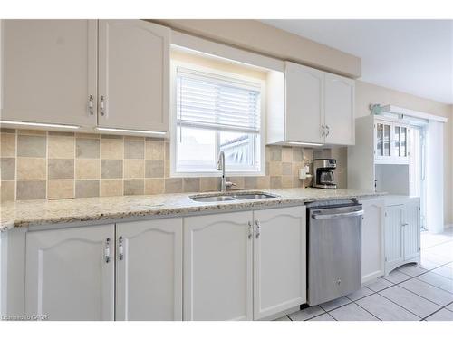 263 Hepburn Crescent, Hamilton, ON - Indoor Photo Showing Kitchen With Double Sink