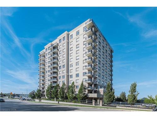 706-223 Erb Street W, Waterloo, ON - Outdoor With Balcony With Facade
