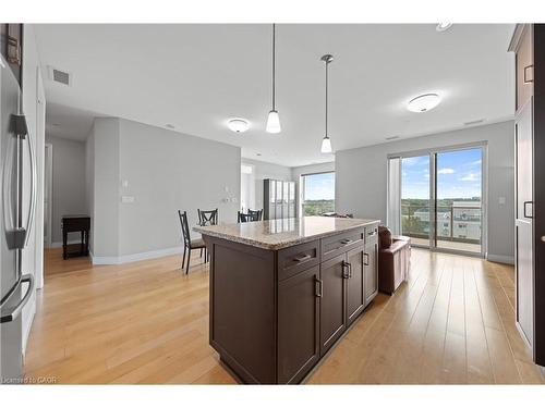 706-223 Erb Street W, Waterloo, ON - Indoor Photo Showing Kitchen With Upgraded Kitchen