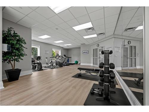 706-223 Erb Street W, Waterloo, ON - Indoor Photo Showing Gym Room